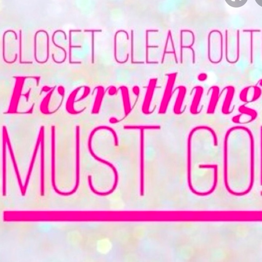 Closet clean out
